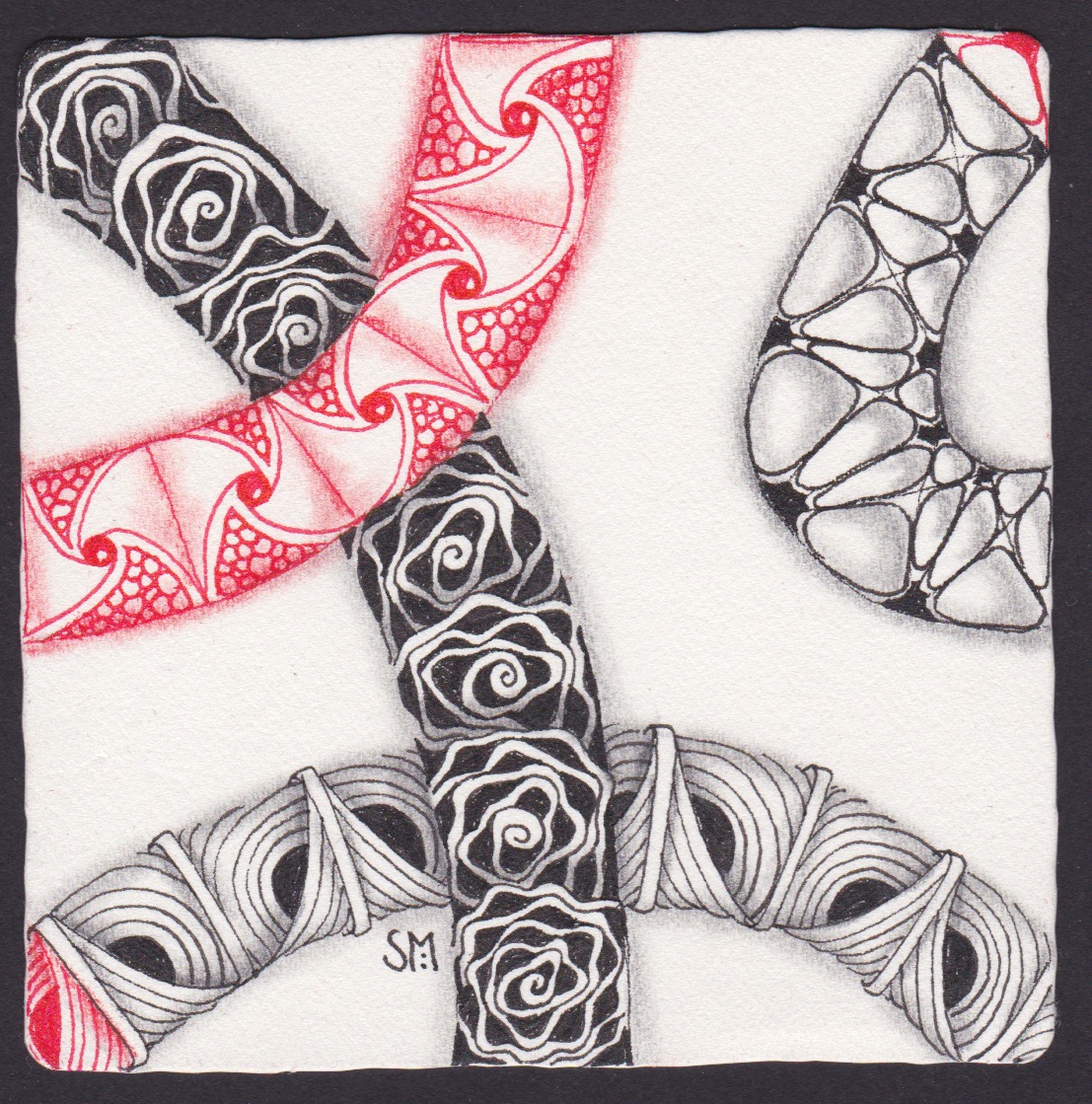 SimTangle : Zentangle Class Grey Tiles  Zentangle, Zentangle artwork,  Zentangle patterns