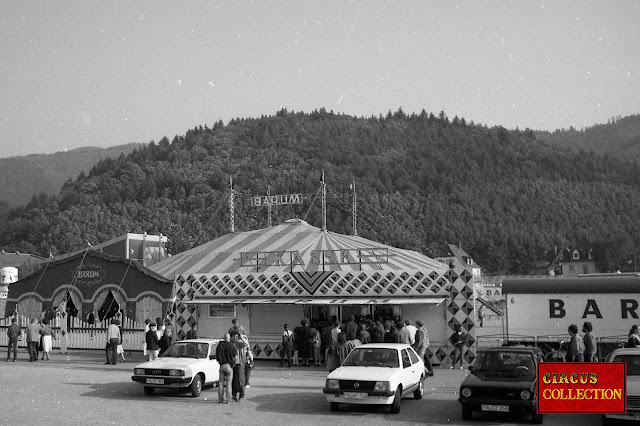Roulotte caisse du Cirque  Allemand Barum 1984
