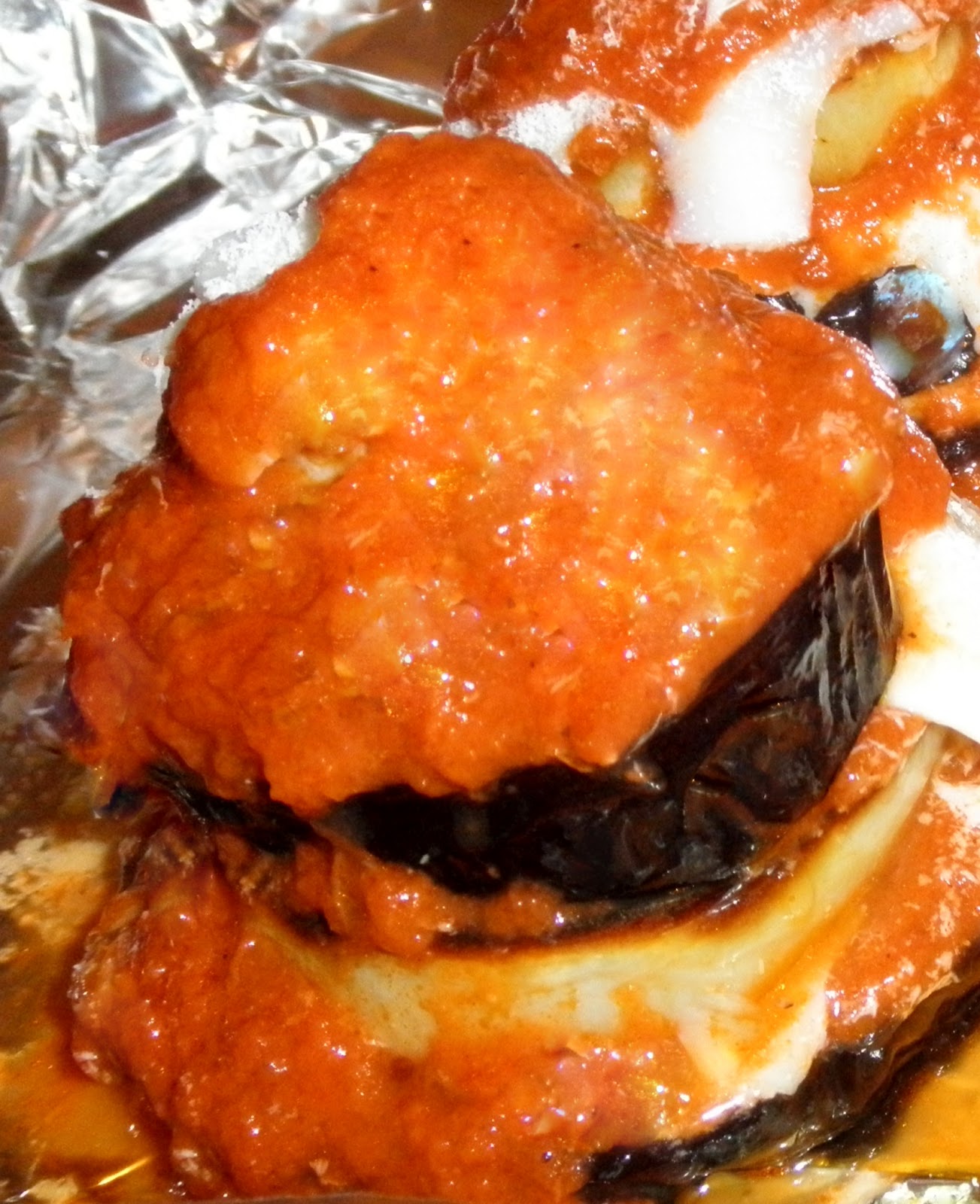 Cecelia Heer's Culinary Corner PURPLE AND WHITE EGGPLANT PARMIGIANA