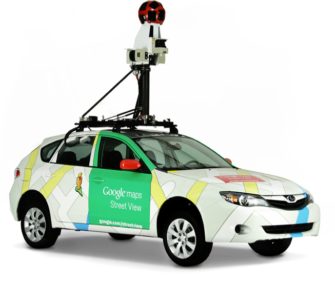 Mobil Google Street View Indonesia Terjebak Razia