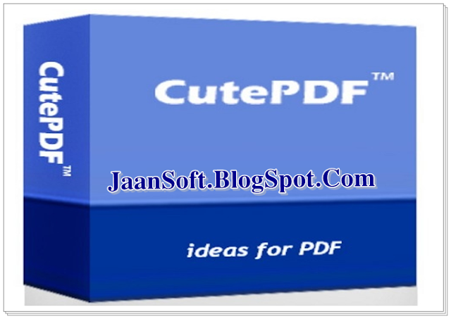 CutePDF Writer 3.0.0.9 For Windows Full Download | JaanSoft- Software ...