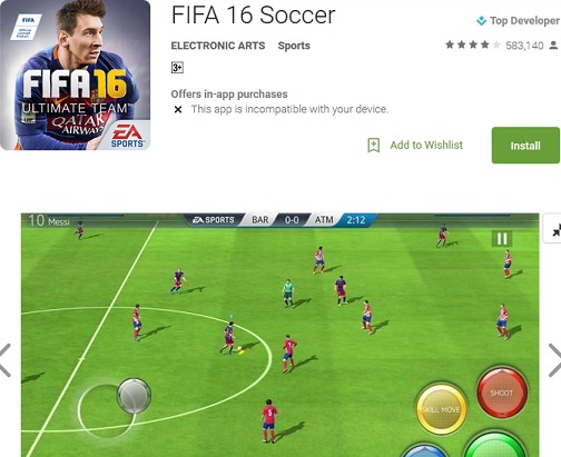 FIFA 16 game sepakbola FIFA 16 Soccer