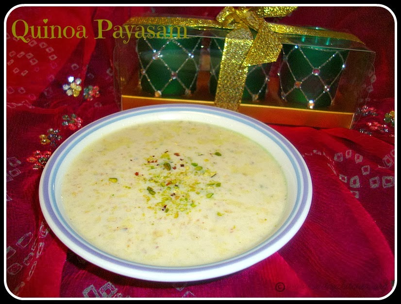 Quinoa Payasam recipe,Quinoa Kheer recipe,Quinoa Porridge recipe,Quinoa Pudding Recipe