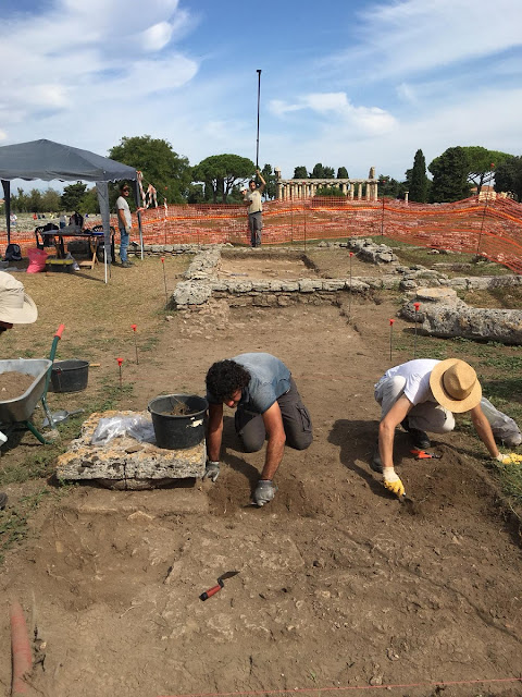 New finds at ancient city of Paestum in southern Italy New finds at ancient city of Paestum in southern Italy