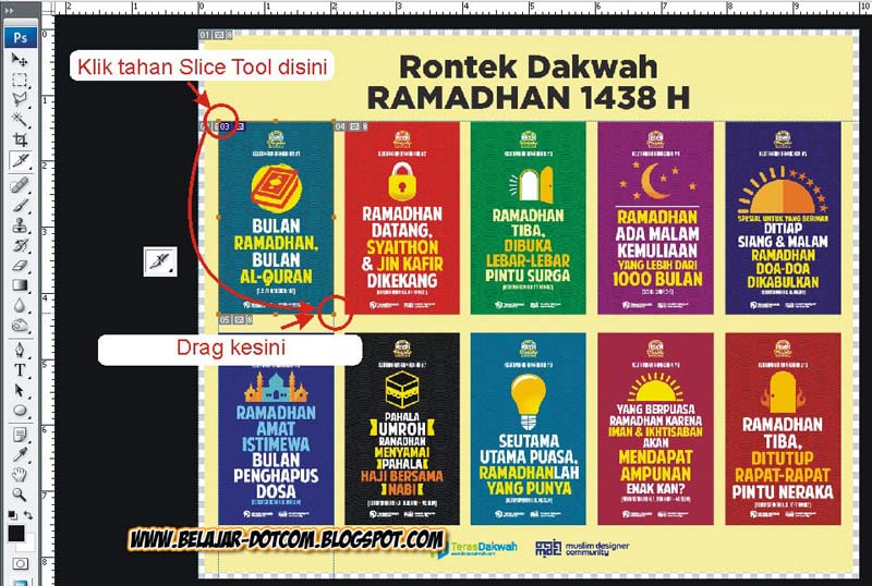 Cara Menggunakan Slice Tool Untuk Memotong Atau Mengcrop Gambar Di Photoshop Kumpulan Tutorial Cara Menggunakan Slice Tool Untuk Memotong Atau Mengcrop Gambar Di Photoshop Kumpulan Tutorial