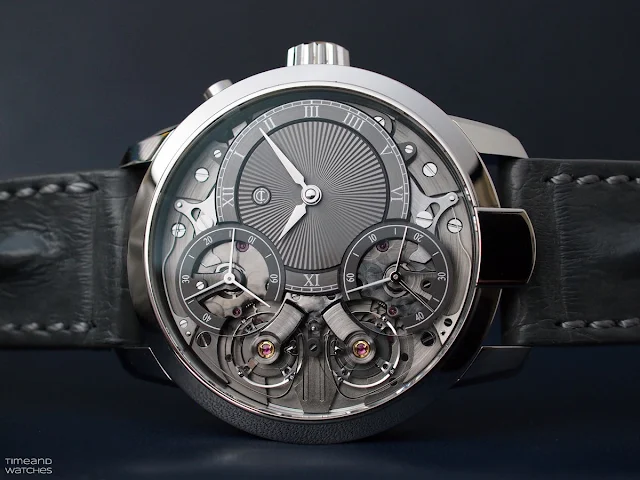 Armin Strom Mirrored Force Resonance with guilloché dial