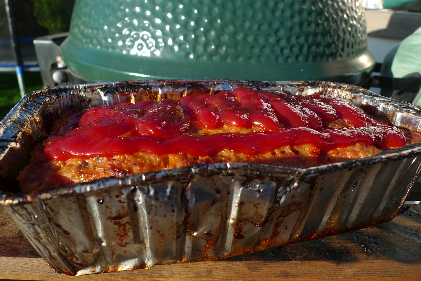 siriously delicious Grilled Meatloaf