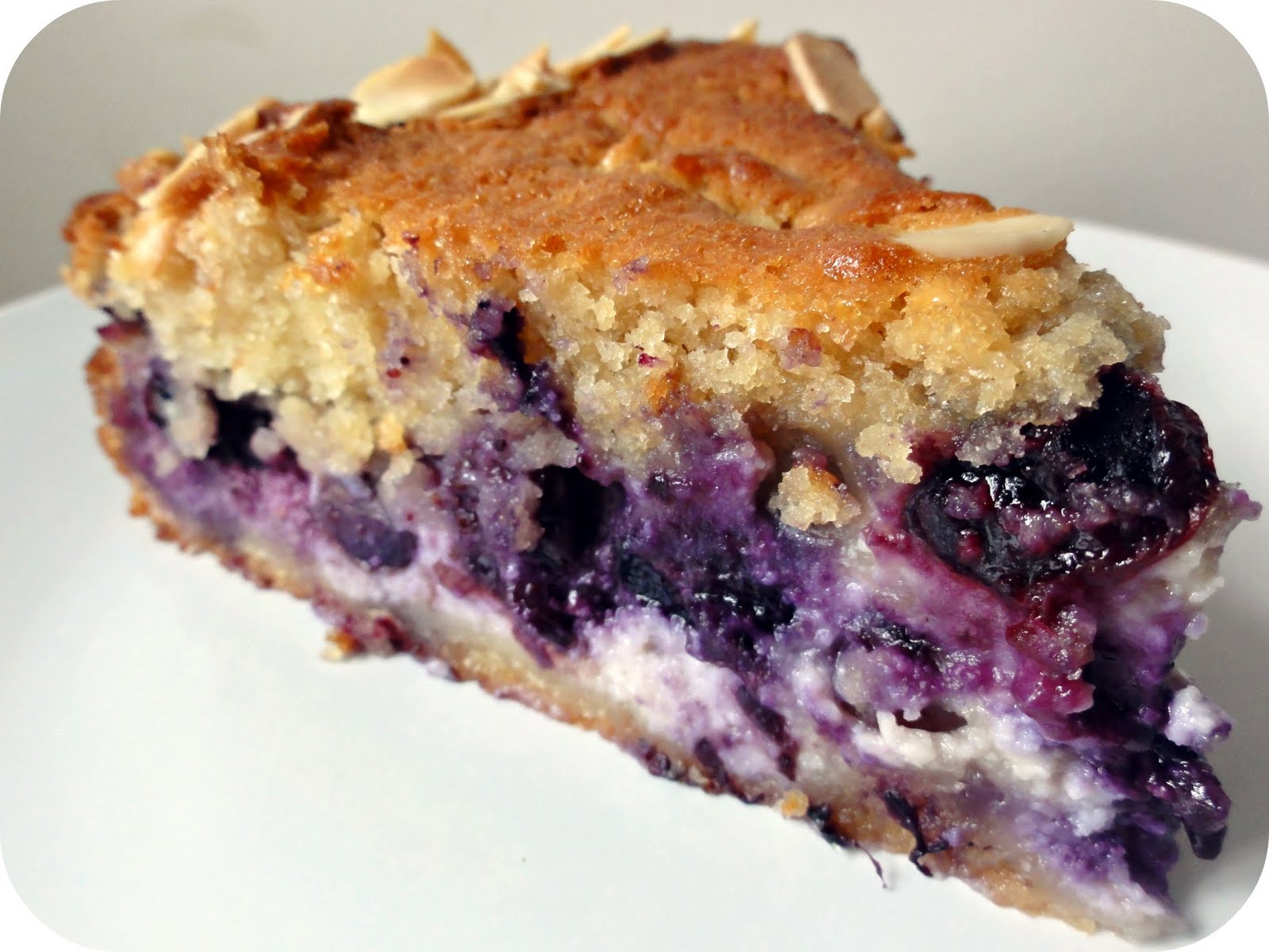 The Procrastobaker Blueberry Cheese Danish Cake