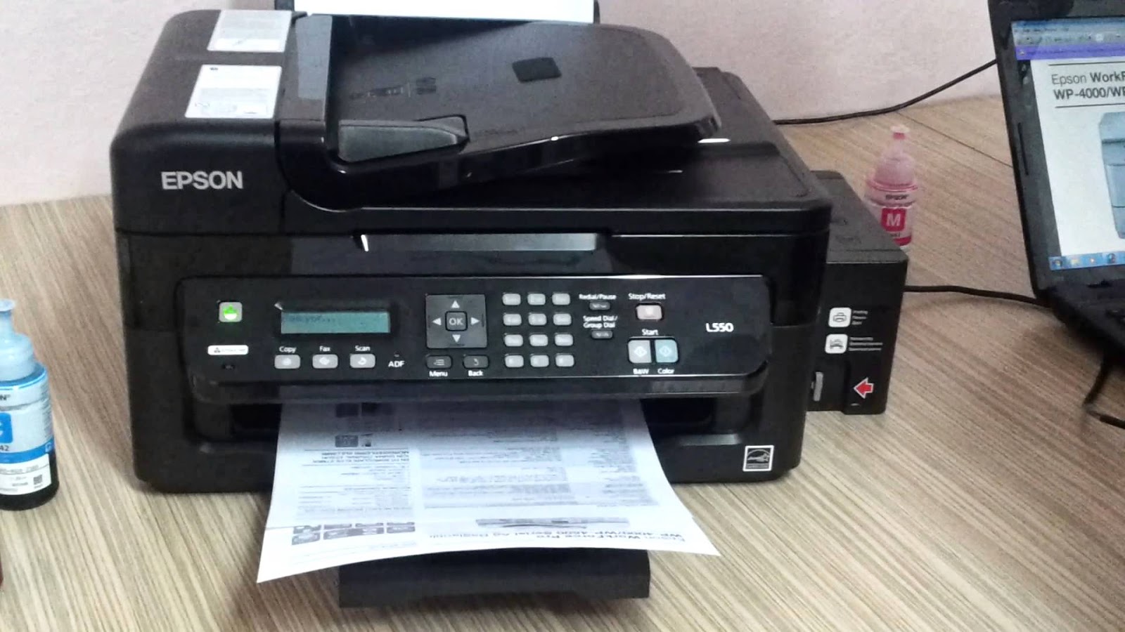 impresora con sistema de tinta continua
