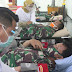 Jelang HUT ke-75 TNI, Kodim gandeng KSH Pati adakan bhaksos donor darah