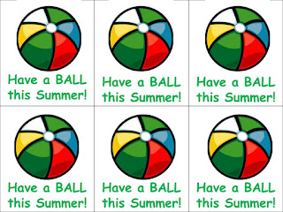 The Speech Girls photo regarding Have a Ball This Summer Printable named The Speech Gals