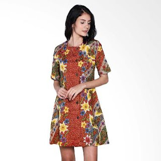 Contoh Dress Batik Kantor Kerja Contoh Dress Batik Kantor Kerja