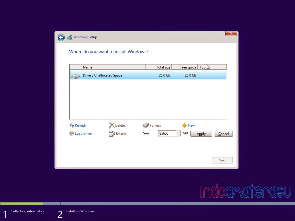 Cara install Windows 8/ 8.1 5 Cara install Windows 8/ 8.1 5