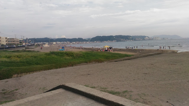 Le bord de mer de Kamakura
