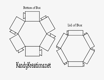 Hexagon Gift Boxes Printable