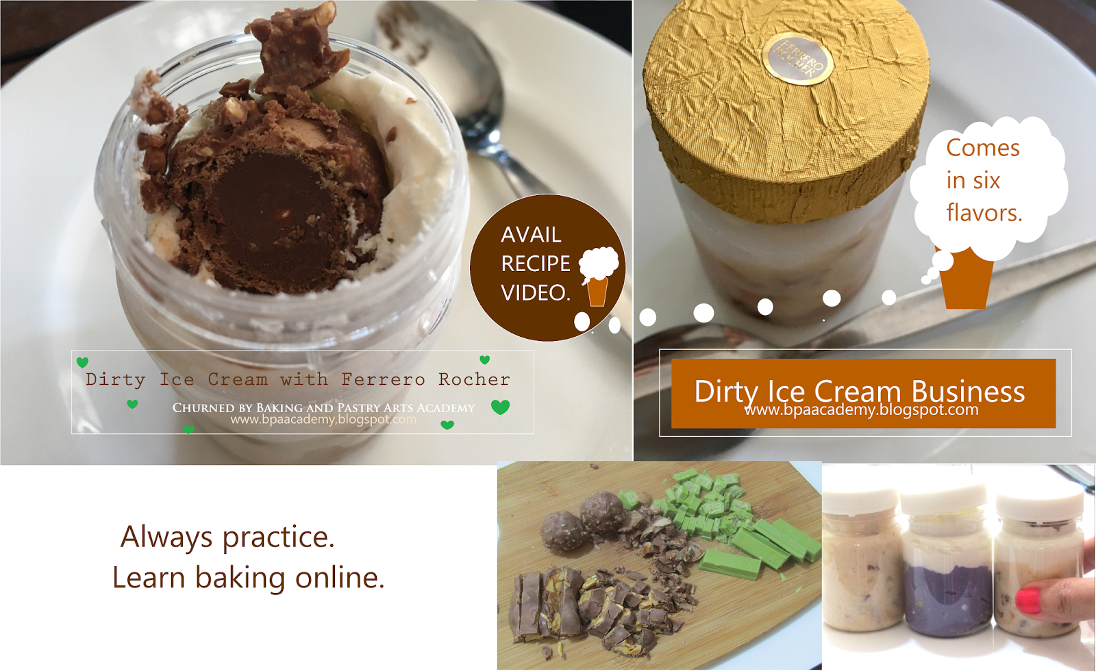 Today's sweet food inspiration and business idea) Happy 2017 Learn