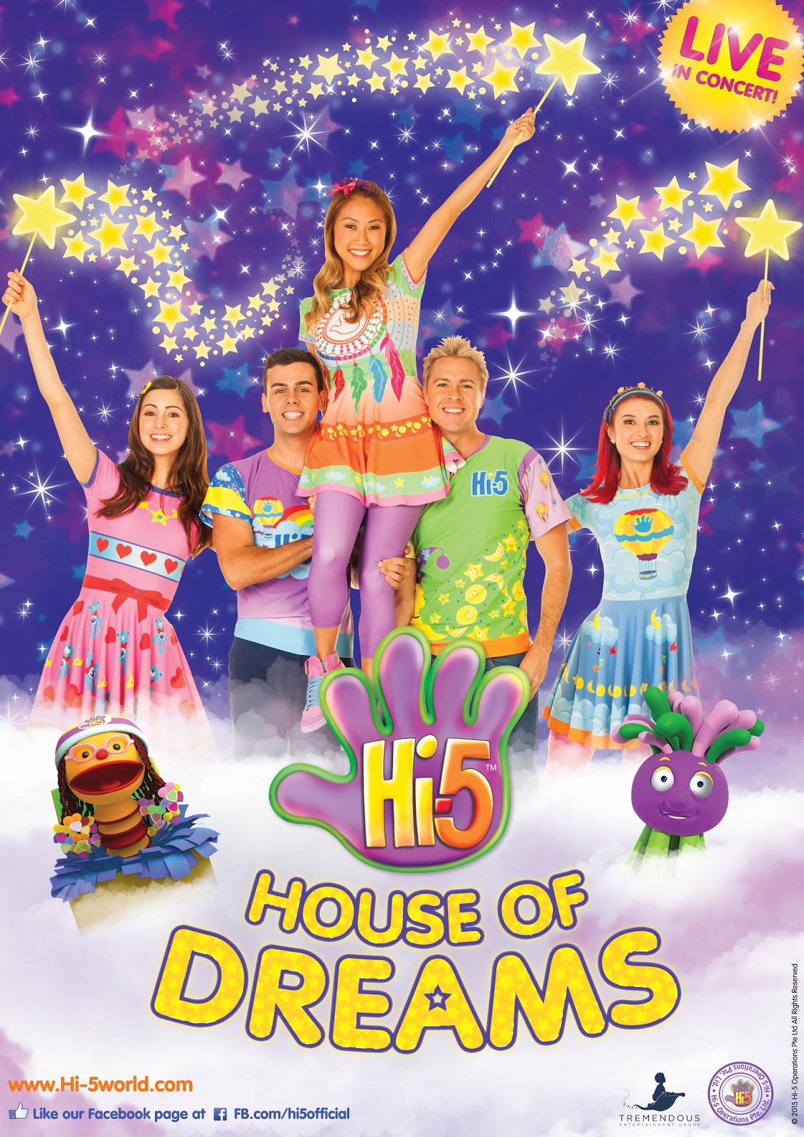 Hi 5 House of Dream is coming to Singapore! ( Tickets Giveaway)