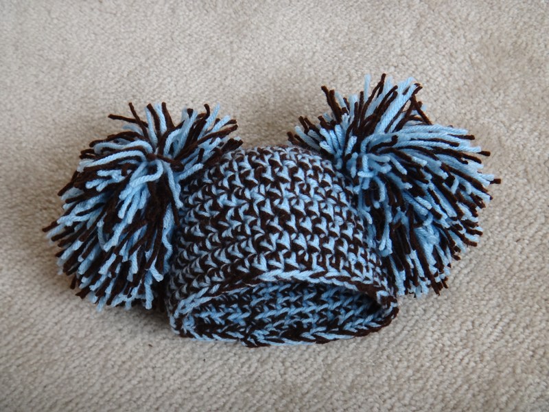 Grandma Swills' Handcrafted Knits "Shake Your Pom Poms" Hat