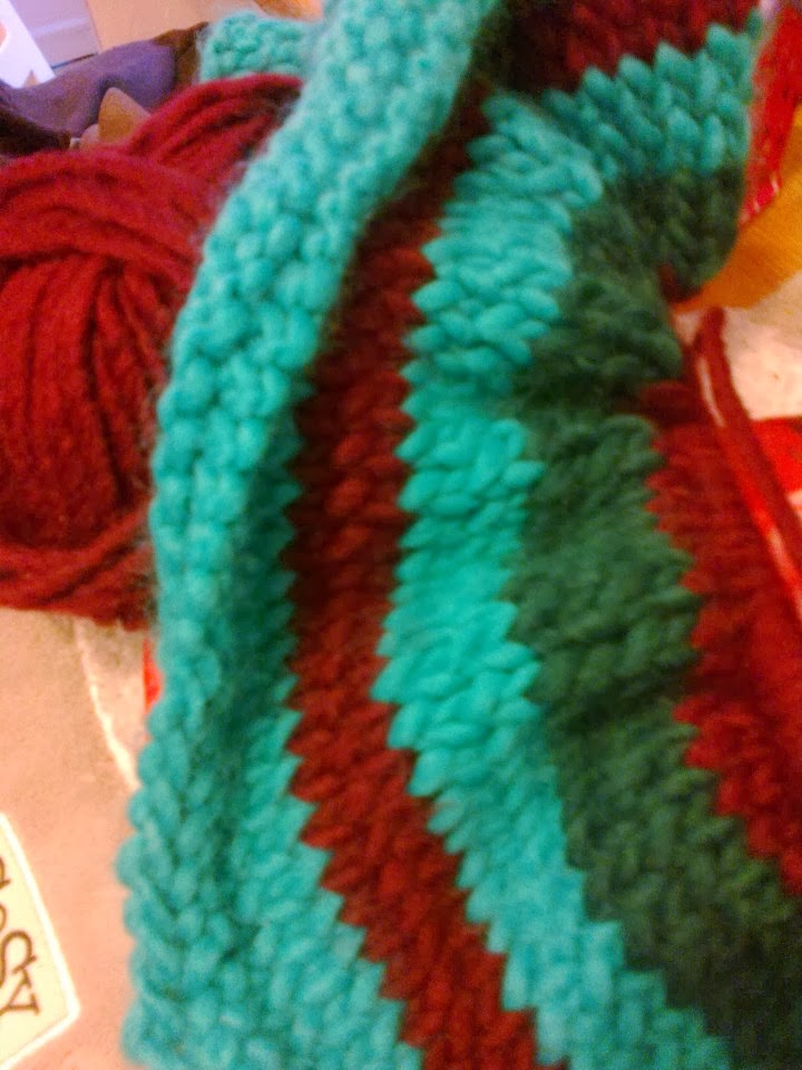 Knitting...that I'll finish ONE day