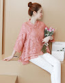 2018 Flare Lace Cheongsam Top