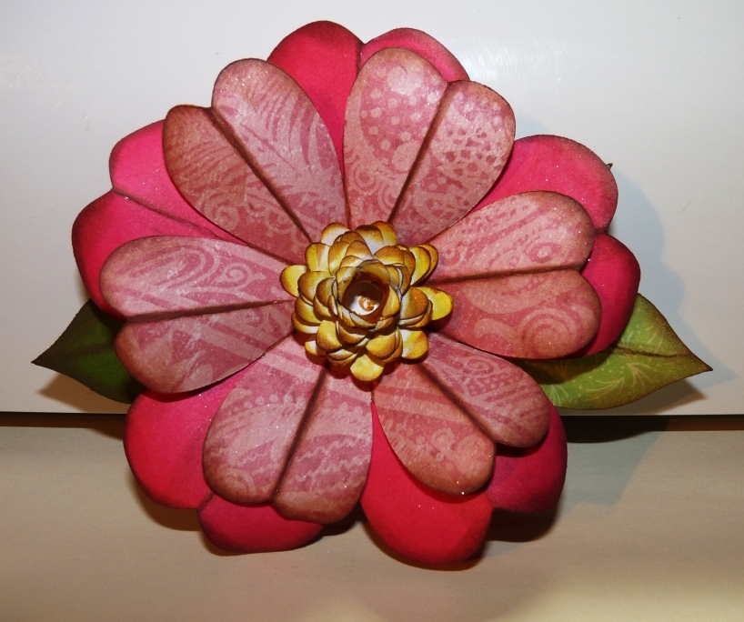 A Little Bit of Bling Cricut Flower Shoppe