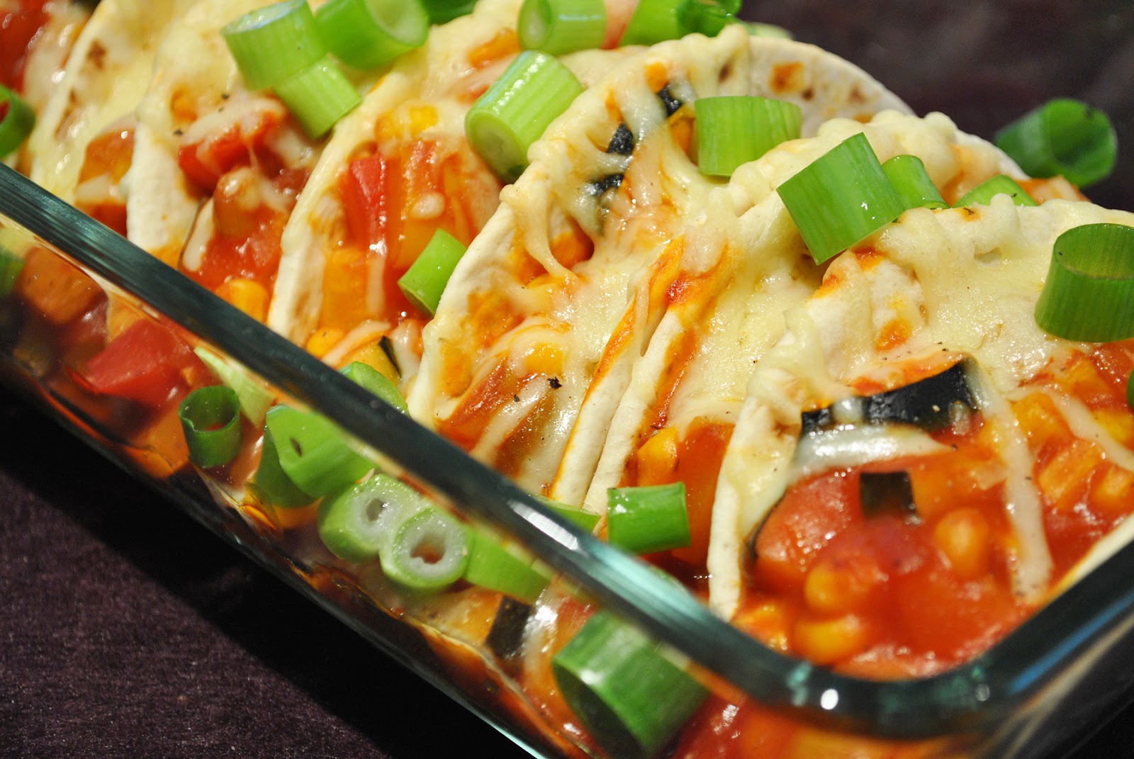 Küchenzaubereien: Überbackene Gemüse-Tortillas