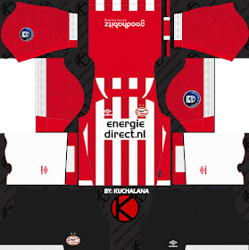 PSV Eindhoven 2018/19 Kit - Dream League Soccer Kits