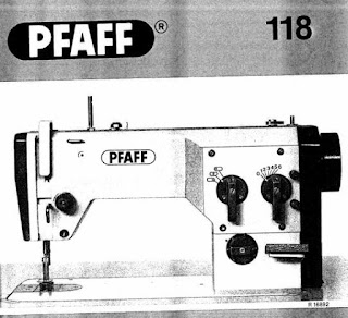 manual pfaff 118 maquina de coser
