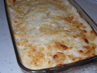 ... lasagne di patate con petto di tacchino mozzarella e besciamella al forno ...
