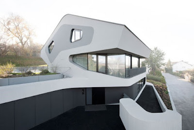 Spectacular Unique Home Designed for Futuristic Impression Spectacular Unique Home Designed for Futuristic Impression