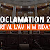 Martial law extension in Mindanao,  upholds by SC for the 3rd time