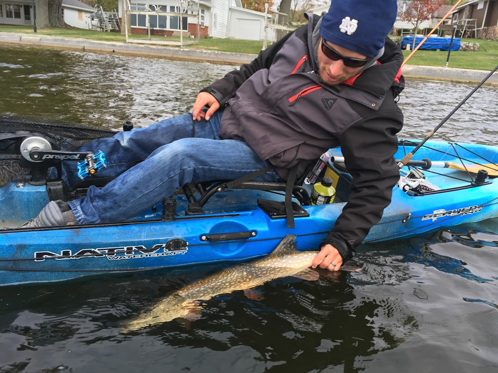 Indiana Kayak Fishing Journal 10/29/17 Mike's Pikes
