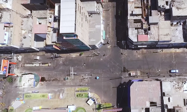 Centro comercial Gamarra tras el desalojo a ambulantes