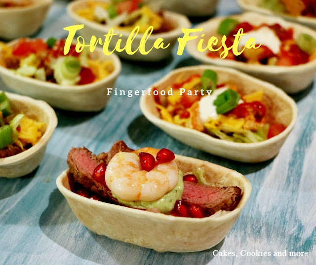 Tortilla Fiesta - Fingerfood Party mit mini Tortilla Schalen Tortilla Fiesta - Fingerfood Party mit mini Tortilla Schalen