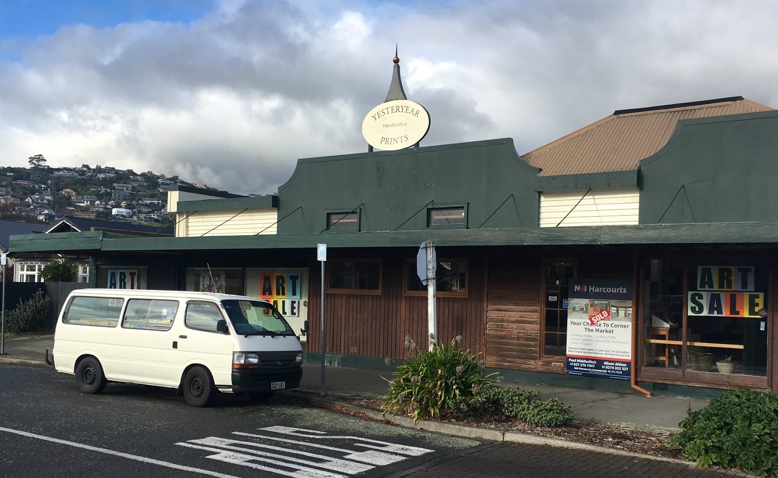 New Zealand Art Print News Yesteryear Prints A Christchurch landmark