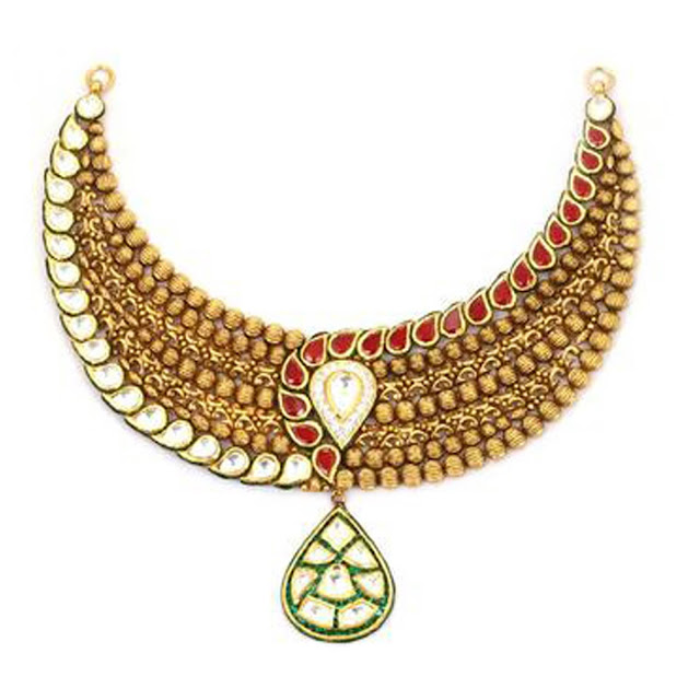 Gold Neckalce by VelvetCase.com- Rs. 3,58,039 Gold Neckalce by VelvetCase.com- Rs. 3,58,039