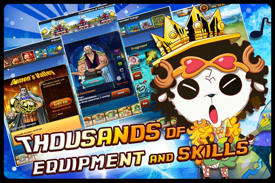 free One Piece Magic Crew game android 2016  android to you full Games