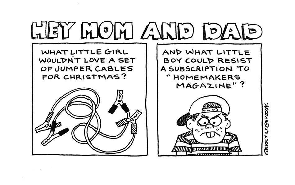 Hey Mom & Dad parenting cartoon - Lagendyk