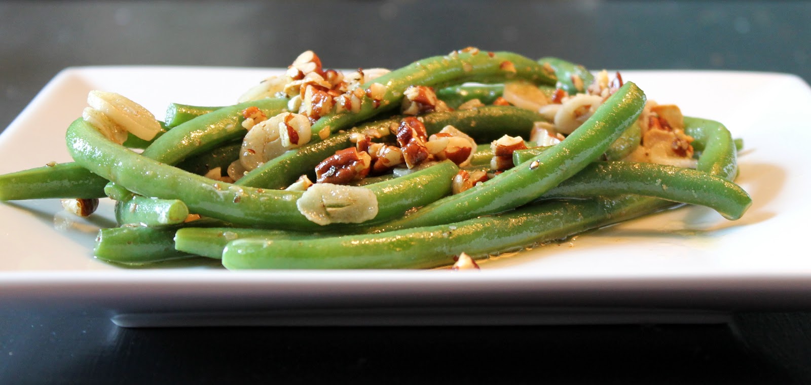 Green Beans with Garlic and Pecans Recipe I Can Cook That