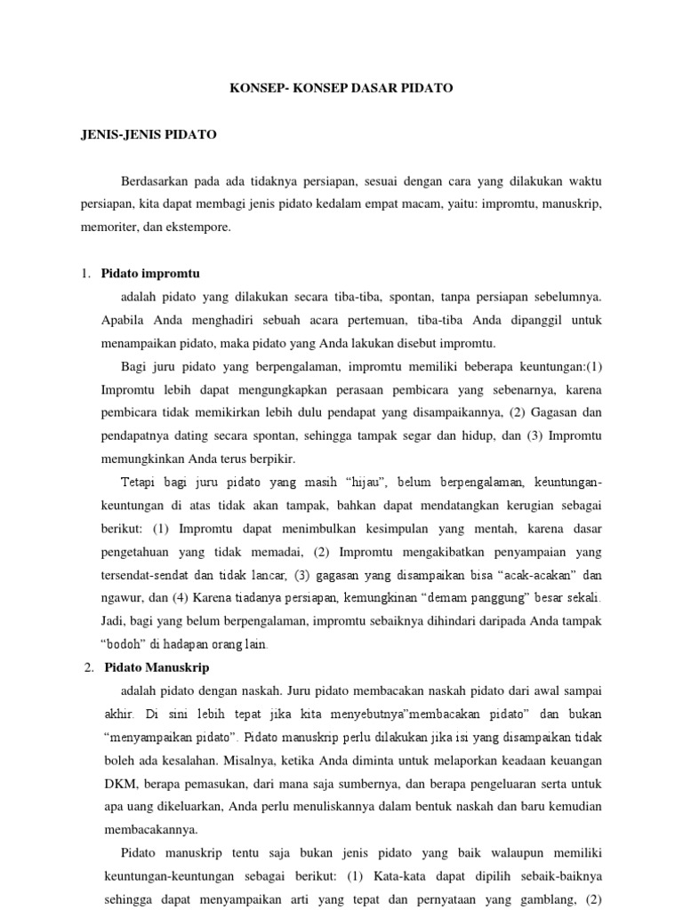 Pidato Persuasif Dengan Tema Semangat Persatuan Dan Cinta Tanah Air