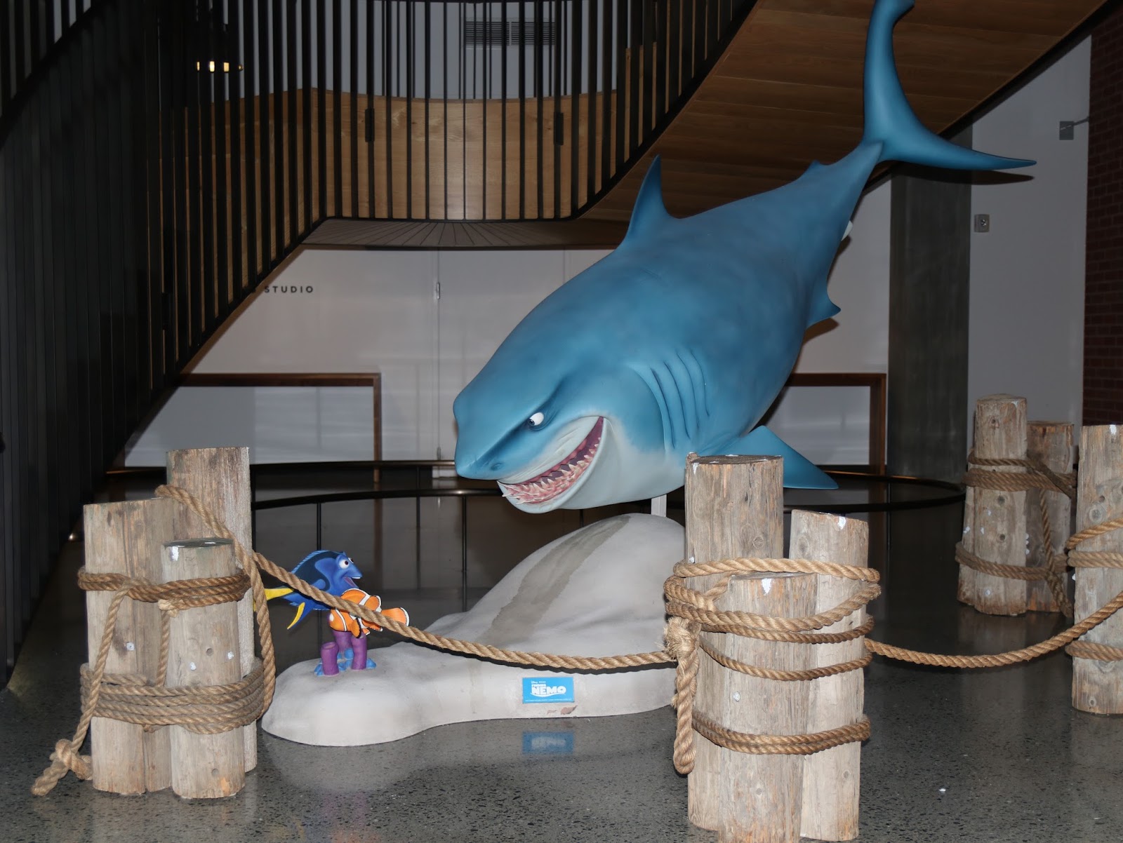 pixar studios finding nemo bruce shark