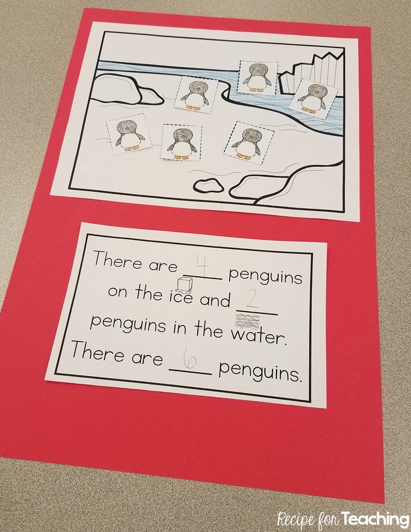 Penguin Addition Problem - Recipe for Teaching