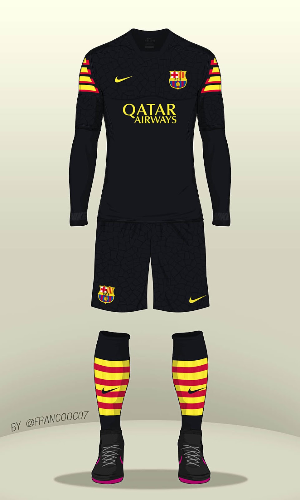 Barcelona 16-17 Third Kit Released - Footy Headlines