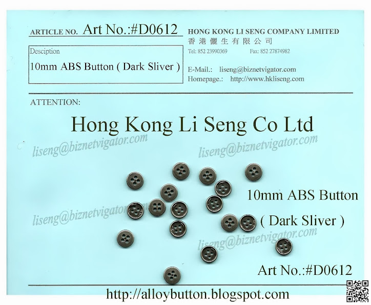 10mm ABS Button Manufacturer - Hong Kong Li Seng Co Ltd