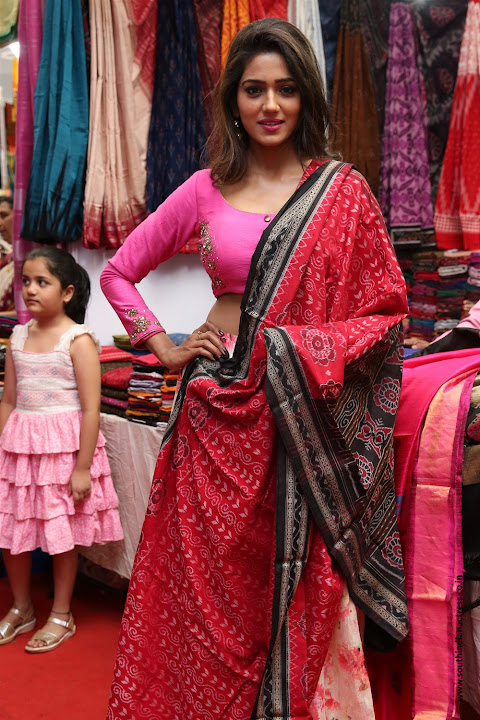 Shalu Chourasiya at National Silk Expo 2018 Launch