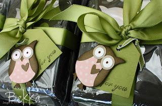 Stampin' Up! Owl Punch Tags