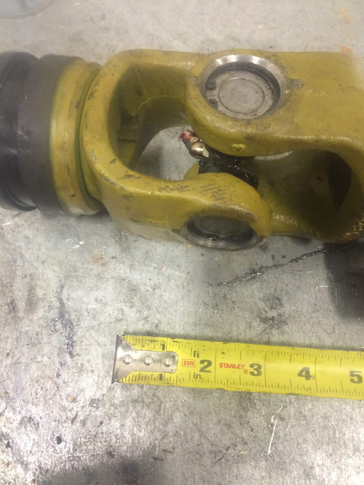 Bobs Shop PTO Measuring