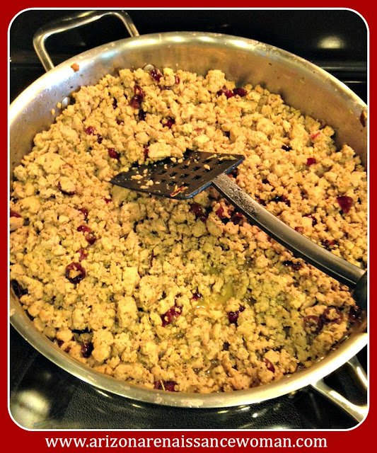 Chipotle Turkey with Cranberries for Tacos