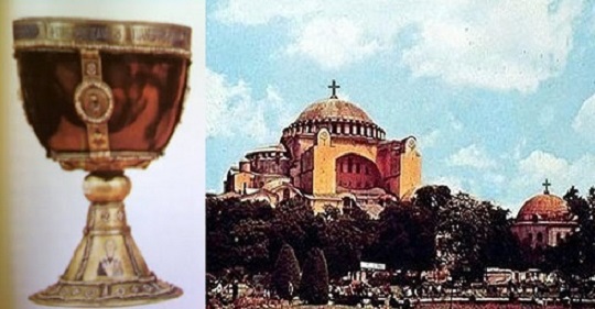 Αποτέλεσμα εικόνας για δισκοποτηρο αγια σοφια