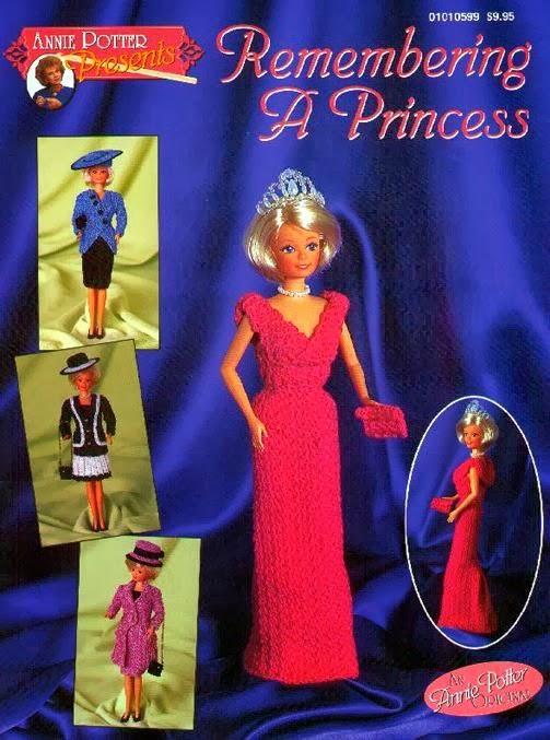 Vestido Princesa  Roupas barbie de crochê, Roupas de crochê para